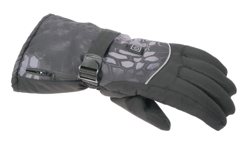 Snow Fox Camo -lämmitettävä Käsine (Uudella, Isommalla 4000mAh:n Akulla)