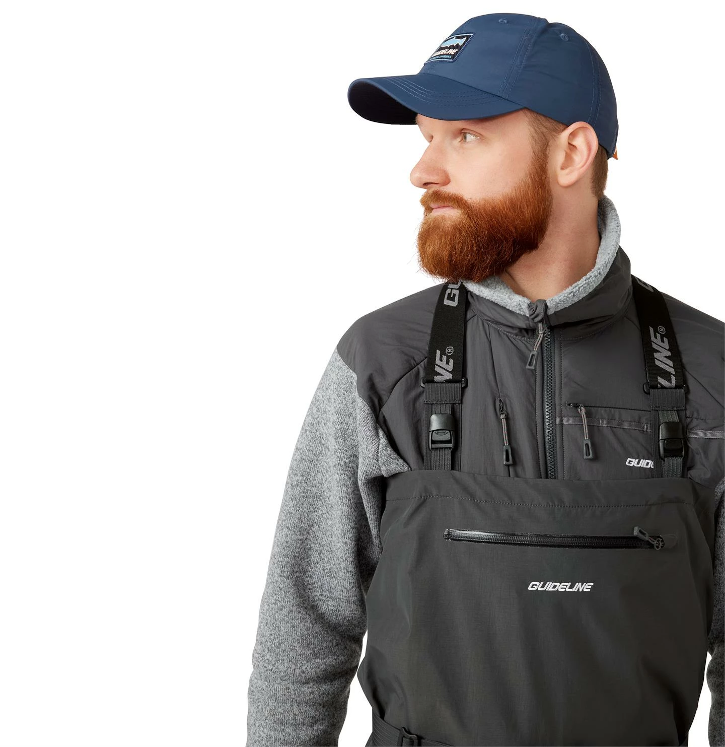 Guideline HD Sonic Wader -kahluuhousut, Graphite/Charcoal - Image 9