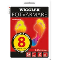 Wiggler -jalanlämmitin, 2 Kpl/pkt