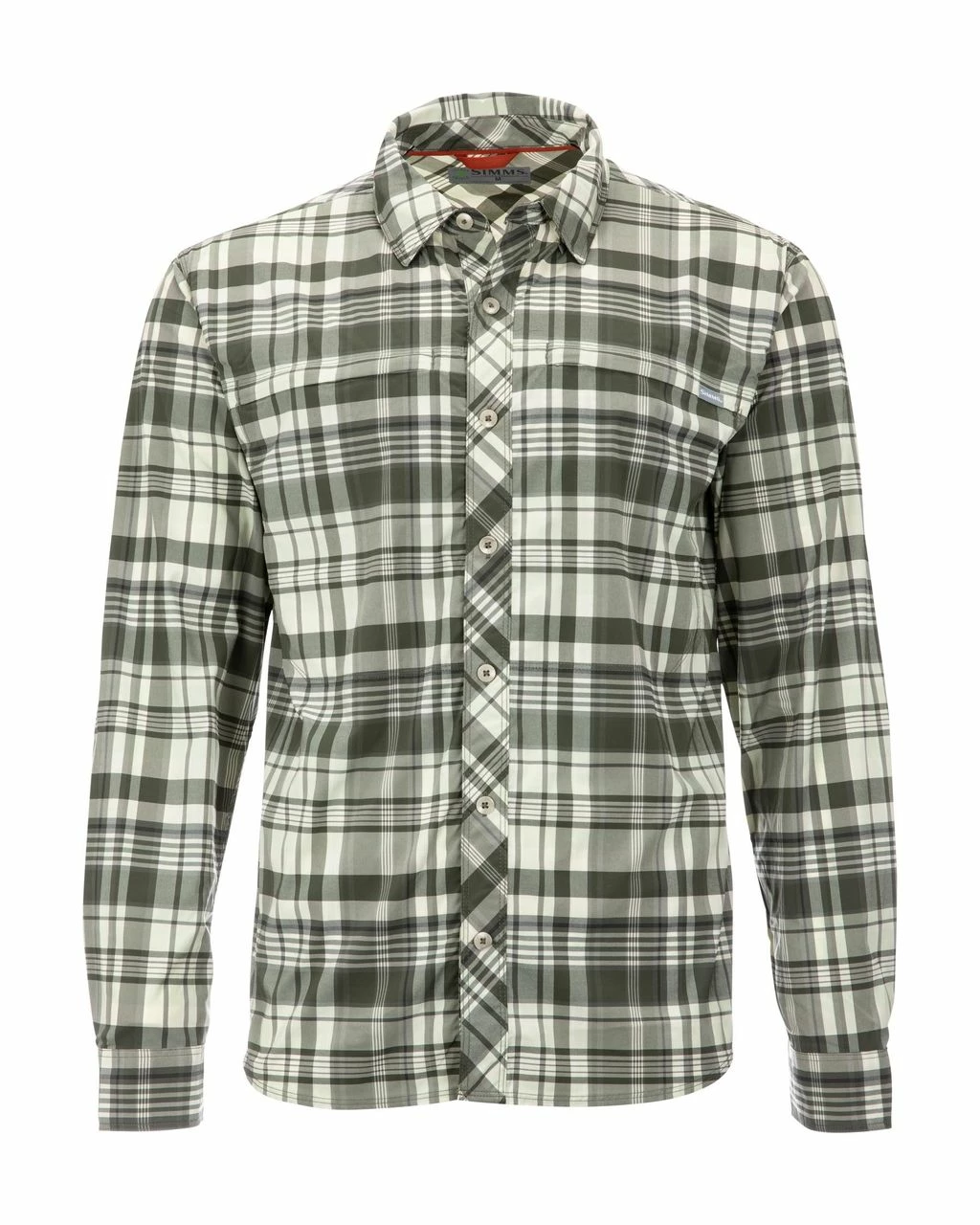 SIMMS -Bugstopper Shirt Foliage Madras Plaid