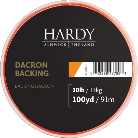 Hardy Dacron Backing 30lb 228m, Orange