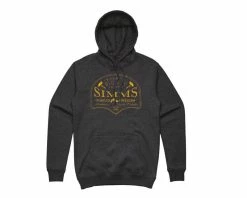 Simms Big Sky Hoody -huppari, Charcoal Heather
