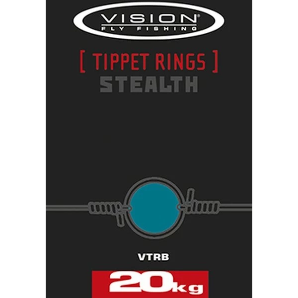 Vision Stealth Tippet Rings, 20kg