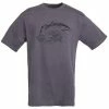 Guideline Angry Salmon ECO T-paita, Charcoal